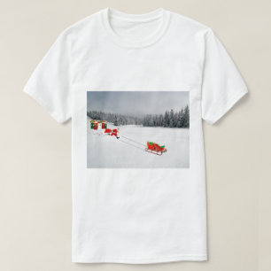 T-shirt Runaway Sleigh Unisex