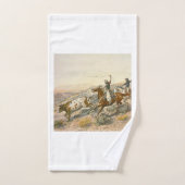 T-SHIRT Rundveer Bad Handdoek (Handdoek)