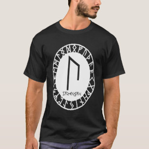 T-shirt Rune norroise de force URUZ Symbole runique viking