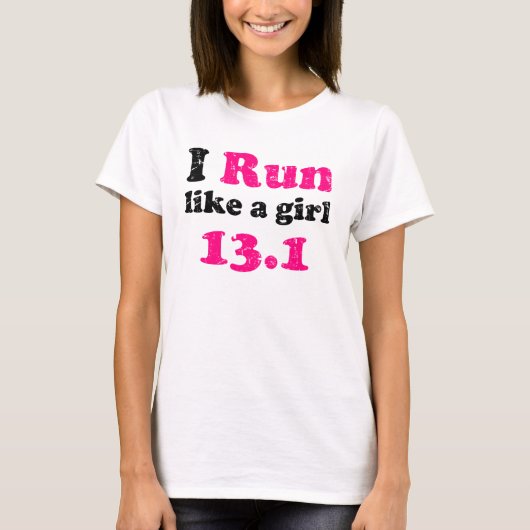 T-shirt runlikeagirl13 (Devant)