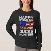 T-shirt Runner Ducks Indian Duck (Devant)