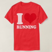 T-shirt Runner I Love Runner (Design devant)