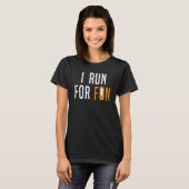 T-shirt Runner I Run For Fun 1 (Devant entier)