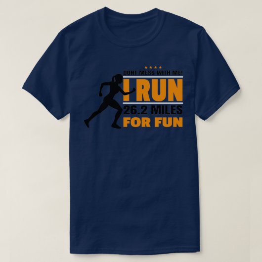 T-shirt RUNNER MARATHON Dont Mess Avec Moi 1 (Design devant)