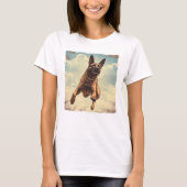 T-shirt Running Belge Malinois (Devant)