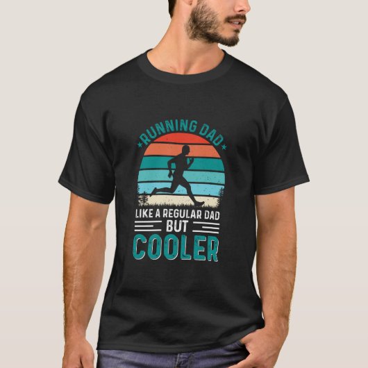 T-shirt Running Dad (Devant)