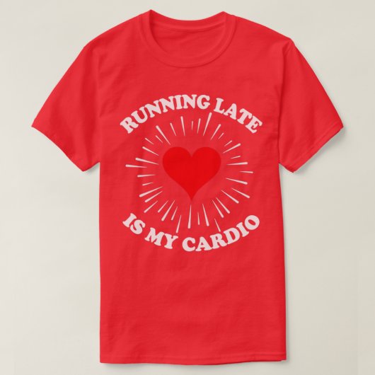 T-shirt Running Est Mon Cardio (Design devant)