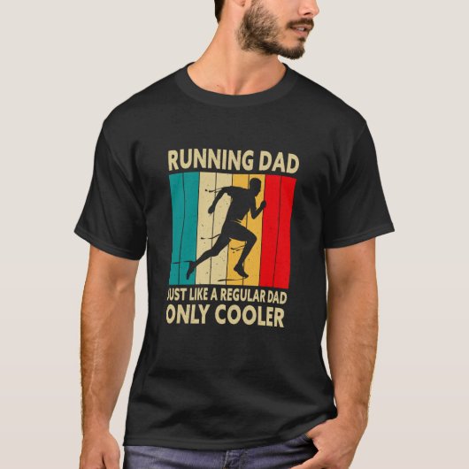 T-shirt Running For Men Dad Marathon Runner Coach Marathon (Devant)