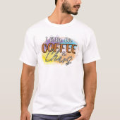 T-shirt Running on Caffeine and Chaos (Devant)