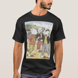 T-shirt Rupert Bear, Bill Badger et Algy Carlin Classic T-