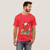 T-shirt Rupert the bear greeting card Nostalgic kids carto (Devant entier)