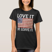 T-shirt Rush Betsy Ross 1776 (Devant)