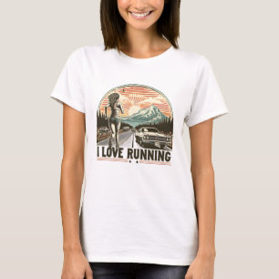 T-shirt Rush d'endorphine : J'adore courir