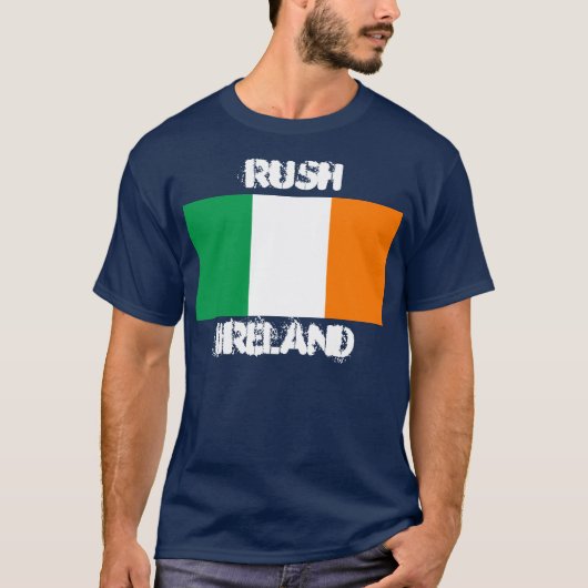 T-shirt Rush, Fingal, Irlande (Devant)