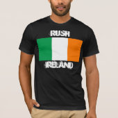 T-shirt Rush, Irlande avec drapeau irlandais (Devant)