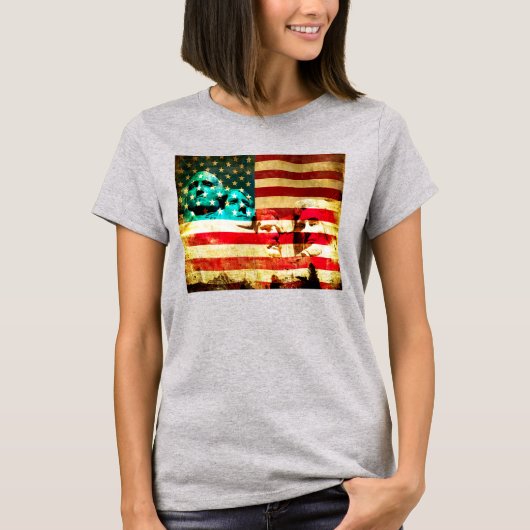 T-shirt rushmore (Devant)