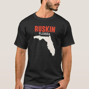 T-shirt Ruskin Floride États-Unis Amérique Voyage Floridie