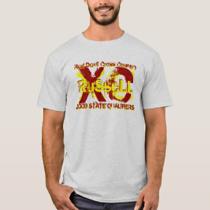 T-shirt Russell XC chemise de 2009 états