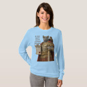 T-shirt Russian Blue Caesar Cat (Devant entier)