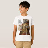 T-shirt Russian Blue Caesar Cat (Devant entier)