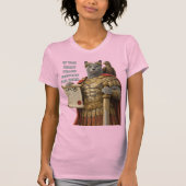 T-shirt Russian Blue Caesar Cat (Devant)