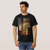 T-shirt Russian Blue Caesar Cat (Devant entier)
