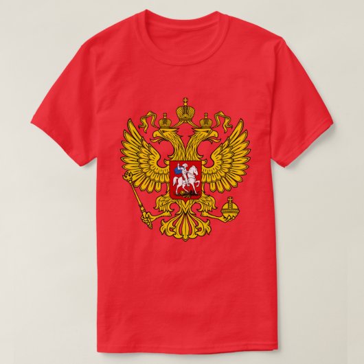 T-shirt Russie Armoiries (Design devant)