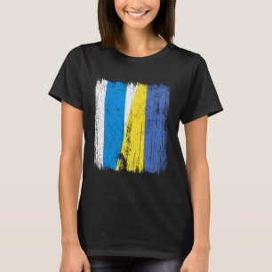 T-shirt Russie libre Ukraine Drapeau moitié Opposition rus