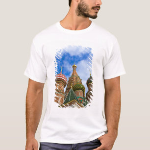 T-shirt Russie, Moscou, Carré rouge, Saint-Basile