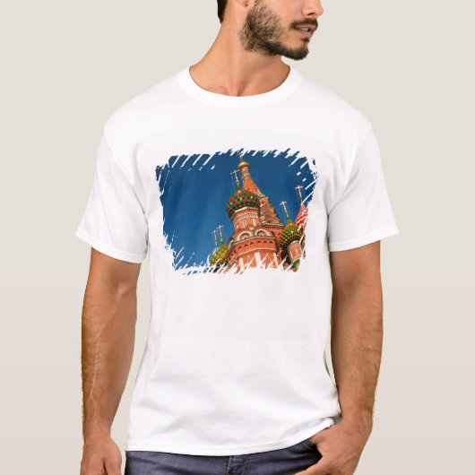 T-shirt Russie, Moscou, Kremlin, Vasiliy Blessed (Devant)