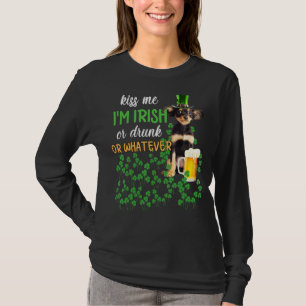T-shirt Russkiy Toy Kiss Me Je suis Irlandais Ou Irlandais