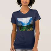 T-shirt Rustic Country Mountains Nature Pittoresque (Devant)