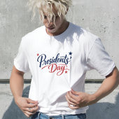 T-shirt Rustic Hand Drawn Presidents Day Typography Art