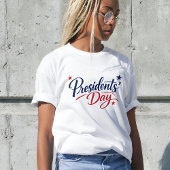 T-shirt Rustic Hand Drawn Presidents Day Typography Art
