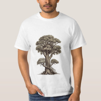 T-shirt Rustic Treehouse Retreat" Description :
