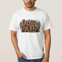 *~* Rustique AP86 LOVE PAPA Fête des pères
