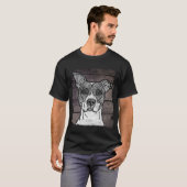 T-Shirt Rustique Pitbull (Devant entier)
