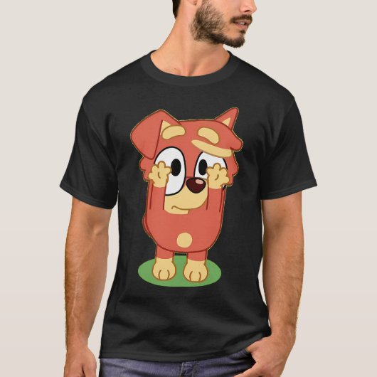 T-shirt Rusty sur Bluey (Devant)