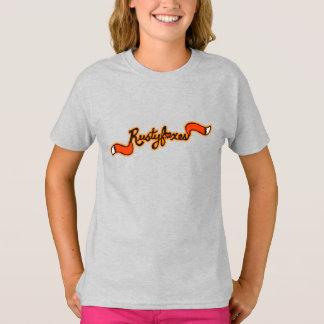 T-shirt Rustyfoxes Girl's Raglan Shirt "personnalisable"