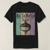 T-shirt Rutabaga éléments de tableau périodique Swede Ruta (Design devant)