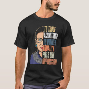 T-shirt Ruth Bader Ginsburg Connue RBG Equali politique