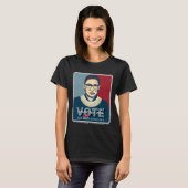 T-shirt Ruth Bader Ginsburg Pro-Choice Vote 2024 Femmes (Devant entier)