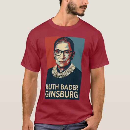 T-shirt Ruth bader Ginsburg RBG (Devant)