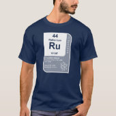 T-shirt Ruthénium (Ru) (Devant)