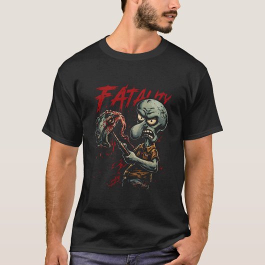 T-shirt Ruthless Tentacle Executioner (Devant)