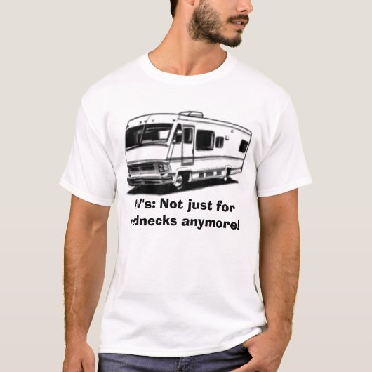 T-shirt RV2, RV : Pas simplement pour des ploucs plus ! (Devant)