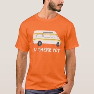 T-shirt RV LÀ ENCORE ? COUTUME campervan vintage de