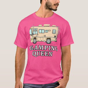 T-shirt Rv Motorhome Glamping Queen