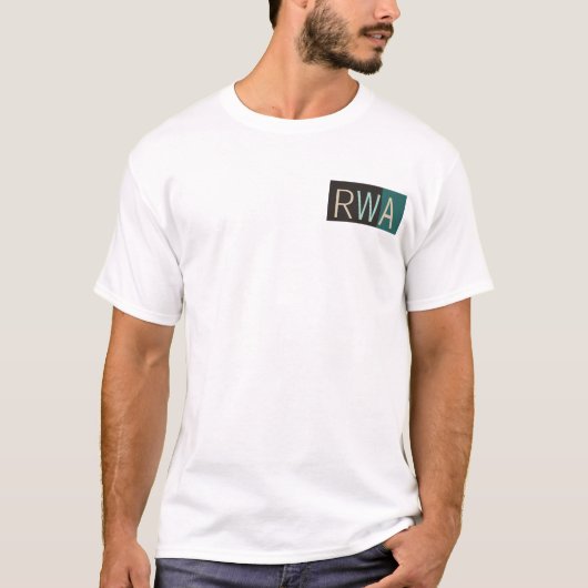 T-shirt RWA1front RWASQback (Devant)