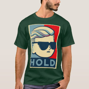 T-shirt rwallstreetbets HOLD